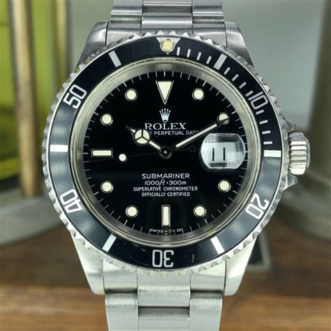 scatola rolex submariner 1990|rolex 90s watch value.